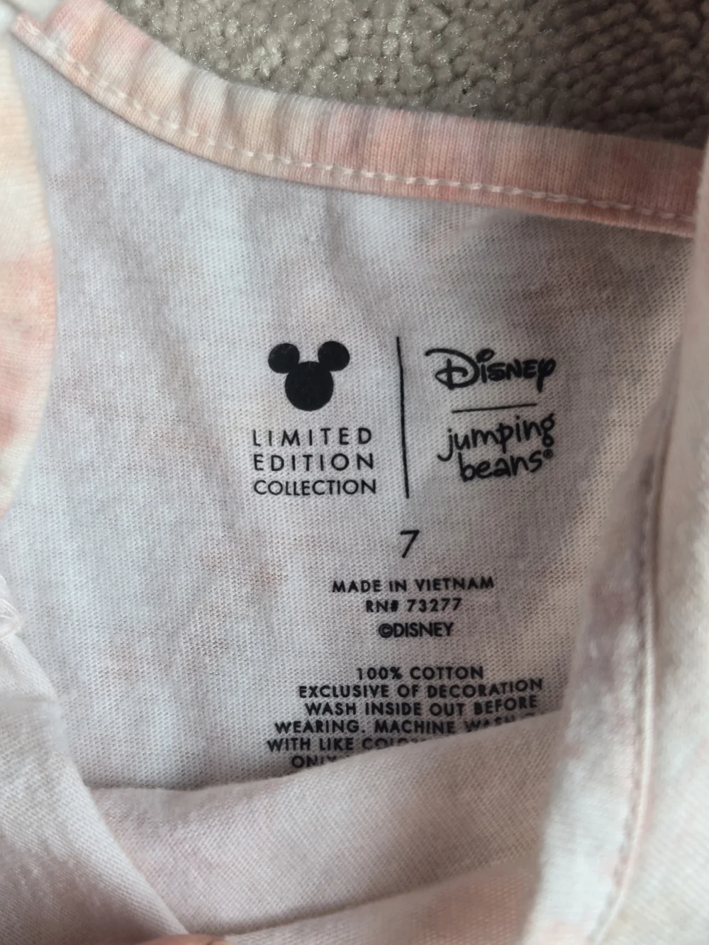 Disney light pink